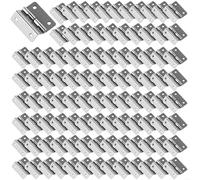 Solution d'accessoires à charnière - Choisissez entre dix ou cent charnières à trois plis avec accessoires de montage essentiels (100 pièces)