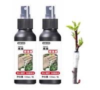 Solution d'activation des plantes de 100 ml, stimulateur de croissance des plantes, booster de racines succulentes, engrais pour plantes d'intérieur, solution nutritive pour plantes (2 pièces)