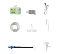 Solution d'arrosage automatique intelligente pour jardinage intérieur avec écran LCD, minuterie réglable et charge de type C, 15 prises d'arrosage Smartgarden