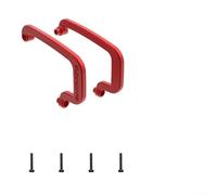 Solution de blindage de cardan en alliage d'aluminium barre anti-collision compatible avec DJI Avata 2 (rouge)