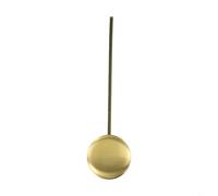 Solution de bricolage innovante : améliorez vos projets d'horloge murale en utilisant cet accessoire unique de pendule doré (longueur 220 mm)