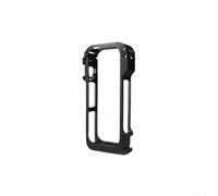 Solution de cadre sécurisée fabriquée pour Insta360 X4 Air en utilisant un alliage d'aluminium pour un soutien solide pendant les prises de vue dynamiques (noir)