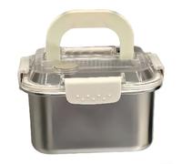 Solution de conservation alimentaire en acier inoxydable 316L avec capacité de 2200 ml et couvercle ajusté avec précision pour une conservation constante de la fraîcheur
