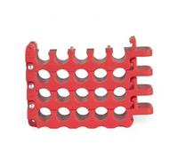 Solution de gestion de câbles pour bureau et maison avec trous de 9 mm, organisation facile des câbles pour centre de données d'identification