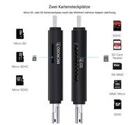 Solution de lecture de cartes pour les innovateurs numériques, adaptateur de carte mémoire USB 3.0 SD, lecteur de cartes Compact Flash,