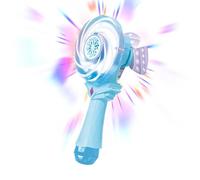 Solution De Machine À Bulles - Moulin À Vent Automatique, Jouets pour, Intégration Audio, Musique Et Son | Générateur De Décharge De Flux De Ventilateur Géant Électrique À Piles pour Garçons F