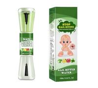 Solution de mordre pour ongles 10 ml Eau amère pour enfants Melon amère liquide pour arrêter la mastication des doigts et protéger l'eau