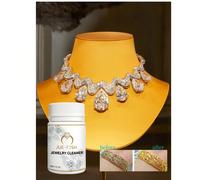Solution de nettoyage de bijoux, liquide de nettoyage de bijoux en métal, détachant de rouille pour collier de diamants, nettoyant pour argent - Nettoyage, éclaircissement, polissage et anti-rouille. 
