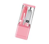 Solution de nettoyage de bouteille électrique pour un nettoyage rapide, une désinfection et une brosse compacte en silicone pratique