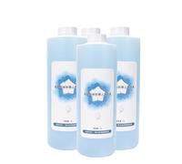 Solution de nettoyage de plancher d'aspirateur de grande capacité 1L, compatible avec ECOVACS Deebot。 N9+T10 OMNI/T10 TURBO/X1 OMNI/X1 TURBO Solution de nettoyage rapide du sol(1L 4pcs)