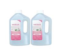 Solution de nettoyage de sol 1L, compatible avec ECOVACS | Parfum gardénia for DEEBOT X1 T10 OMNI N9 + T5 T8 T9 T20(2pcs 1L)