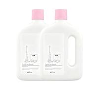 Solution de nettoyage de sol 2 pièces 1L, compatible avec Roborock | Série de nettoyage puissant multi-surfaces de 1 000 ml for la série G20 P10 G10 T7S