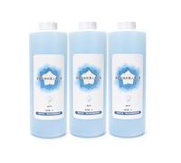 Solution de nettoyage des sols 1L, Compatible avec ECOVACS Deebot T30 OMNI/T30s PRO/T20 OMNI/T10/X2 OMNI/X2 TURBO/X1 OMNI/X1 TURBO Toutes Séries d'Aspirateurs Robots(3pcs)