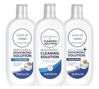 Solution de nettoyage des sols, 3000 ml, pack de 3, produit de nettoyage compatible avec la gamme complète Tineco, compatible avec FLOOR one/ S3/S5/S6/S7, gamme iFLOOR, 2 pièces de saveur lavande + 1