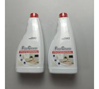 Solution de nettoyage des sols。 Compatible pour Roborock S5/S6/S7/Series 。 480ML(16.23fl Oz)。 Liquide de nettoyage des sols, Accessoires pour balayeuse(2pcs)