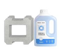 Solution de nettoyage et lingettes nettoyantes for robot laveur de vitres, compatibles avec Ecovacs Winbot W2 PRO Omni/W2 PRO/W2/W1 PRO/W1(A)