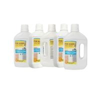Solution De Nettoyage For Aspirateur For Parquets En Bois Dur 1L Au Parfum D'agrumes. Compatible Avec SHARK Matrix Plus, AI Ultra, RV2310AE, WD261, AW261, WD161, WD200, VM200C(5pcs)