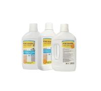 Solution De Nettoyage For Aspirateur For Parquets En Bois Dur 1L Au Parfum D'agrumes. Compatible Avec SHARK Matrix Plus, VM180, UM200, UM205, AV2001WD, AV2700ZE, AV2610WA(3pcs)