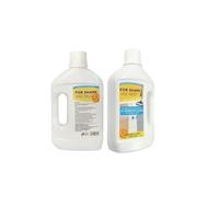 Solution De Nettoyage For Aspirateur For Parquets En Bois Dur 1L Au Parfum D'agrumes. Compatible Avec SHARK RV2610WA, Matrix Plus, VM252GN, AW261, WD160, AV2800ZE, SD201(2pcs)