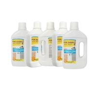 Solution De Nettoyage For Aspirateur For Parquets En Bois Dur 1L Au Parfum D'agrumes. Compatible Avec SHARK RV2610WA, Matrix Plus, VM252GN, AW261, WD160, AV2800ZE, SD201(5pcs)