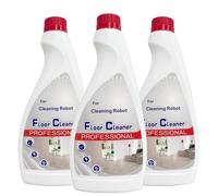 Solution de nettoyage for aspirateur robot, lot de 3 x 480 ml - Compatible avec Roborock S7, S8, Qrevo, F25, Saros 10R - Sans mousse, sans résidus, for sols durs et animaux domestiques