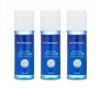 Solution De Nettoyage For Rasoir ES004 100 Ml, Compatible Avec Panasonic Xtra ES LS LM RC LT73 Série Rasoirs Électriques(3 pcs)
