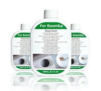 Solution de nettoyage for robot vadrouille à faible mousse, compatible avec les vadrouilles Roomba Braava Jet M6, 205 405 Combo, J7+ J9+, 300 ml, parfum frais for en profondeur(3PCS)