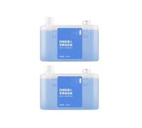Solution de nettoyage liquide for sols, compatible avec ECOVACS, compatible avec Deebot, T30 Pro/Max/Plus, édition avec changement d'eau automatique X5(2pcs)