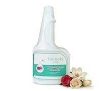 Solution de Nettoyage Multifonctionnelle for Sol Compatible avec Eufy Aspirateur Robot, Faible Mousse sans Résidu, 473ml, Ratio de Dilution 1:200, Parfum Rose et Magnolia(1 Bottle)