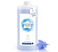 Solution de Nettoyage pour Ecovacs DEEBOT Omni/T90/T80/T50/T30/X12/X11/MINI | 1:200 Concentré, Séchage Rapide Sans Trace, Produit pour Aspirateur Laveur, Compatible avec Ecovacs, Parfum Bluebell Doux, 1L