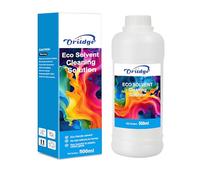 Solution de Nettoyage pour Encre Eco Solvent 500-ml Liquide de Nettoyage | Compatible pour Epson I1600 I3200 DX4 DX5 DX6 DX7 DX11 XP600 4720 TX800 Tête d'impression