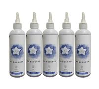 Solution de nettoyage Winbot multi-surface, compatible avec ECOVACS W1S / W1 PRO / W2 PRO, Accessoires de nettoyage de machine de nettoyage de fenêtre(230mlx5)