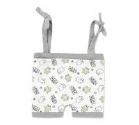 Solution de rangement à suspendre au lit de bébé - Grandes poches - Tissu en coton mélangé doux - Organiseur moderne essentiel