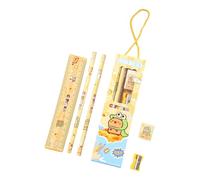 Solution de rangement compacte comprenant un ensemble d'outils au design coloré pour les étudiants, l'écriture, la créativité, choix de cadeaux, accessoires d'écriture complets