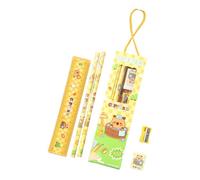 Solution de rangement compacte comprenant un ensemble d'outils au design coloré pour les étudiants, l'écriture, la créativité, choix de cadeaux, accessoires d'écriture complets