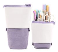 Solution de rangement créative, sac transformable rétractable en toile, porte-stylo sur pied pour le bureau et les voyages (couleurs vives)