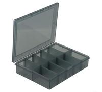 Solution de rangement en plastique pour pièces d'outils pour vis, boulons et composants électroniques avec espace réglable (A)