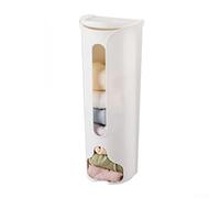 Solution de rangement murale pour sous-vêtements et chaussettes avec deux compartiments pour une organisation pratique et une optimisation de l'espace dans n'importe quelle armoire (gris, 1 pièce)