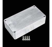 Solution de rangement pour pédales d'effets en aluminium compatible avec les meilleurs modèles tels que 721,2 kg et autres de la série (125B122 x 66 x 39,5 mm)