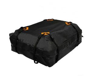 Solution de rangement pour toit de voiture 425L fabriquée à partir de tissu Oxford 420D avec couverture complète et système de cerclage intégré