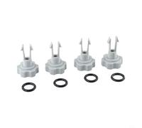 Solution de rechange complète avec 4 valves de libération d'air et joints toriques assortis conçus pour Intex pour filtres