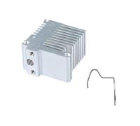 Solution de refroidissement pour extrudeuse d ' imprimante 3D, dissipateur thermique à haute efficacité, ensemble entièrement métallique, processus de remplacement pour dissipateur thermique