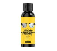 Solution de réparation de rayons de lunettes, formule anti-usure, 30 ml, dissolvant à gratter en verre, nettoyage des lunettes de soleil, avec éponge, pour et les écrans de montre