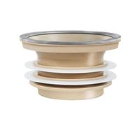 Solution de réparation de toilettes simple et facile - Alternative efficace et à utiliser - Ensemble en caoutchouc et à utiliser - Solution de salle de bain propre - Remplacement efficace du joint