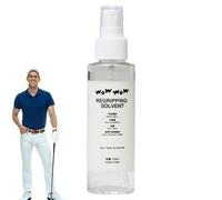 Solution de retrait de ruban adhésif - pour poignée de club, nettoyant facile à prendre en main | Formule à faible odeur, finition libre, convient pour l'installation de golf, le remplacement