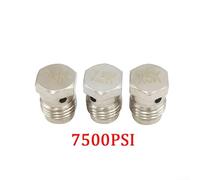 Solution de sécurité optimale pour régulateur de réservoir HPA Lot de 3 disques de rafale 1 8K, 3K, 5K, 6K, 7 5K (7500 psi)