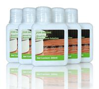 Solution de Soin for Sol en Bois de Robot Serpillère, 200ml x 5 Bouteilles, Nettoyant Nourrissant et Protecteur, Compatible avec Dreame X50/X40/X30/H14/H12 Pro Formule à Mousse Faible