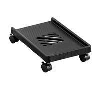 Solution de stockage de processeur de bureau, support de tour de processeur roulant, support de PC sous le bureau, organisateur de tour d'ordinateur avec roulettes, support CPU pour station de