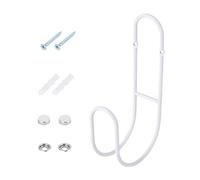 Solution de stockage d'extérieur sur étagère murale en métal, organisateur de câbles à usage général, crochet mural multifonction avec structure durable | Stockage de tuyau