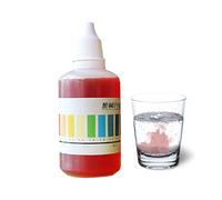 Solution de Test de pH - Réactif de Détection de pH 50ml pour Aquarium | Solution de Test pour Piscine et Analyse d'Eau d'Aquarium